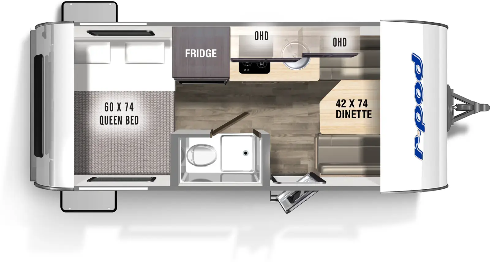 R Pod RP-171C Floorplan